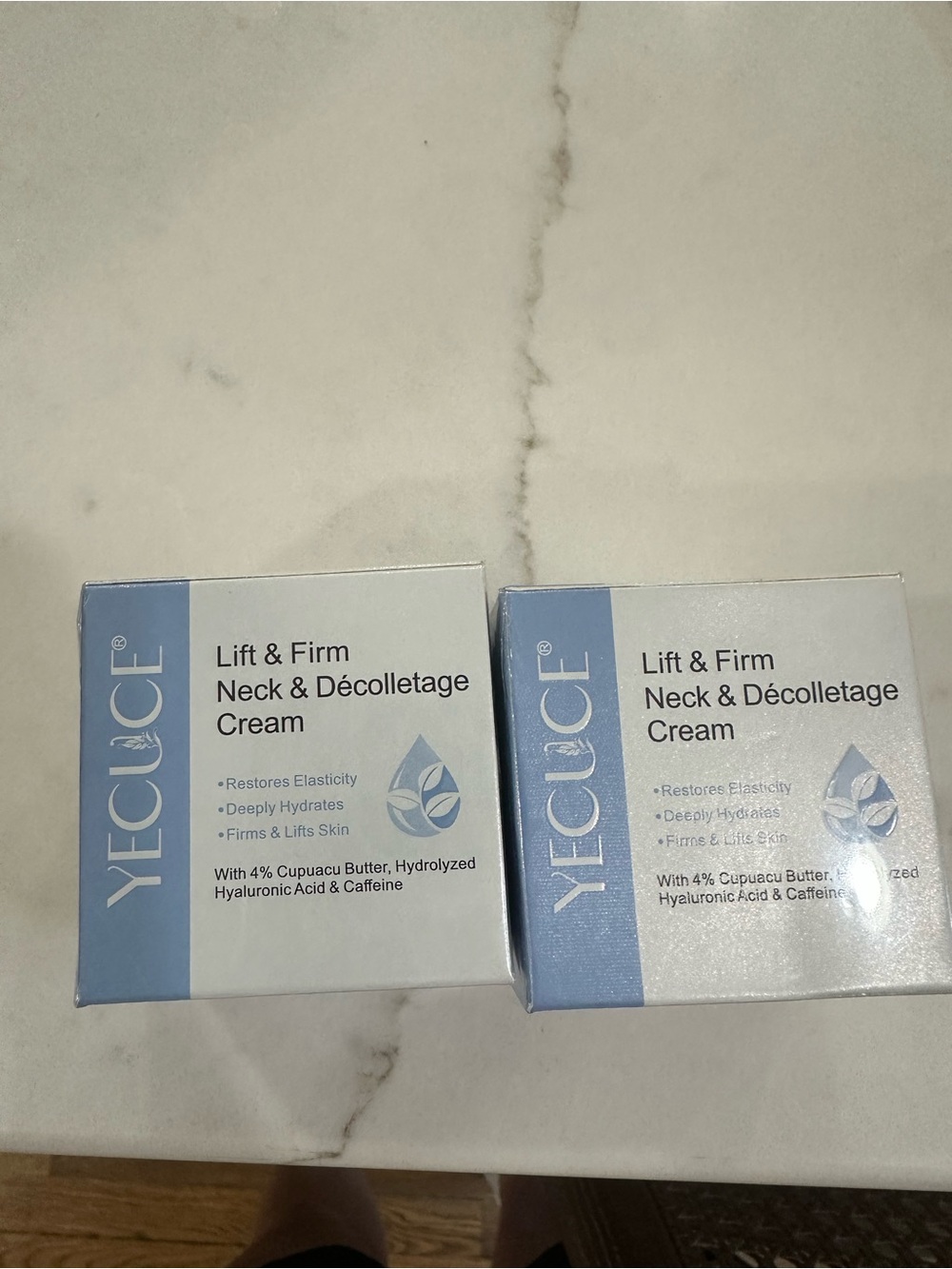 Yecuce Lift & Firm Neck & Décolletage Cream — Blue